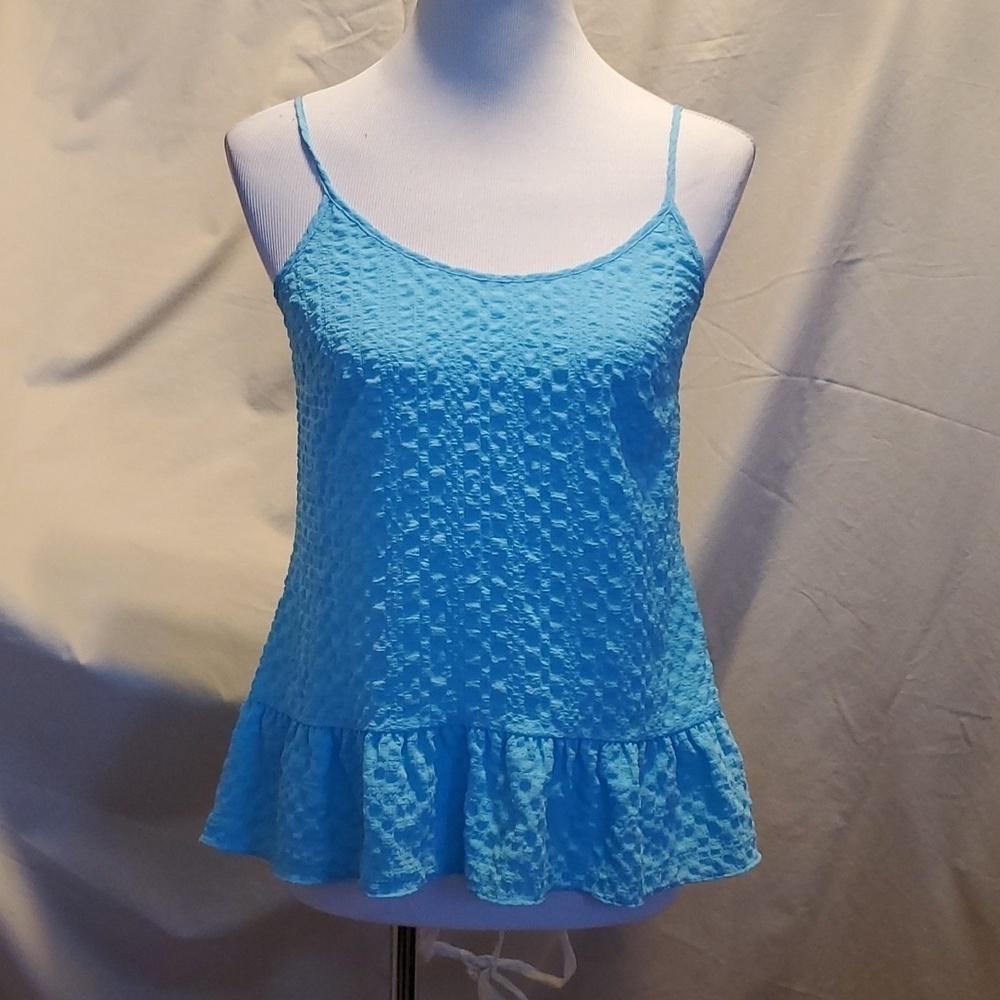 Lilly Pulitzer Aqua Camisole SZ XS